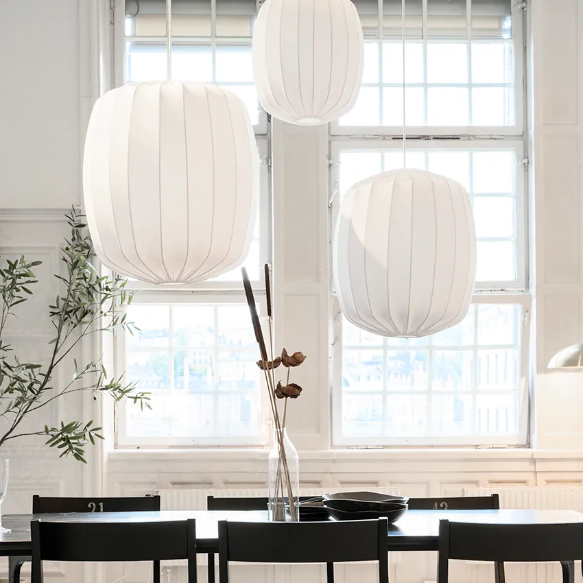 Prisma ceiling lamp Ø45 cm, white Watt & Veke