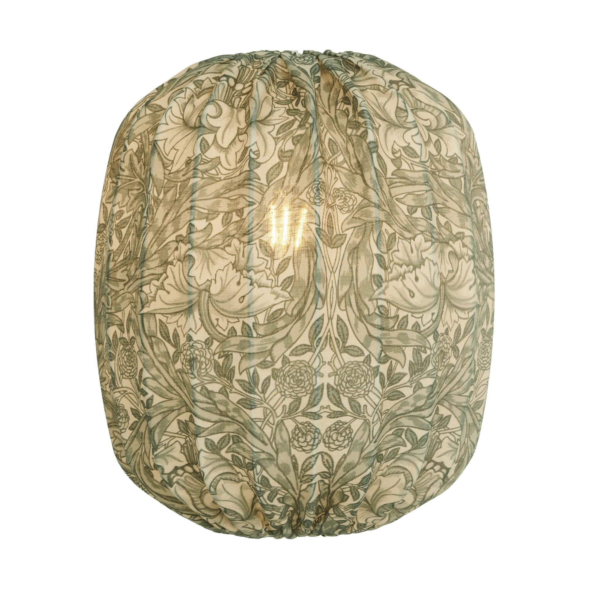 Prisma lamp shade Ø25 cm linen, African marigold green Watt & Veke