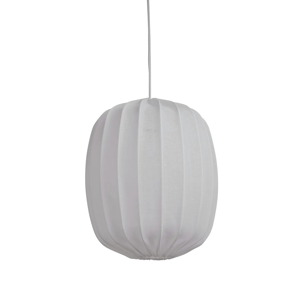 Watt & Veke Prisma lamp shade o45 cm linen White | Scandinavian Design | Pendant lamps | White