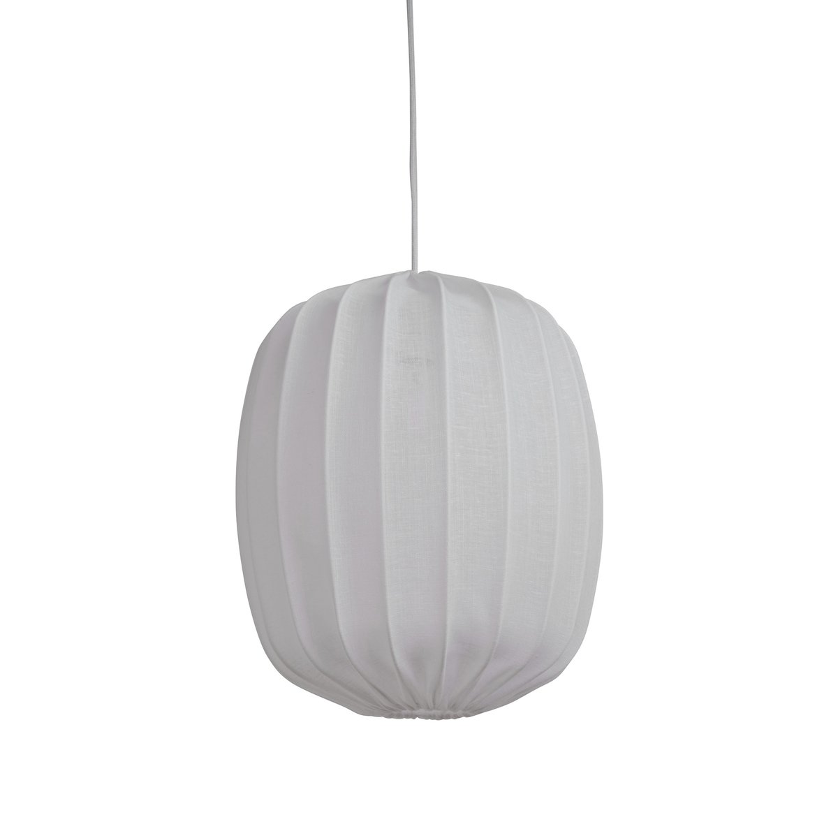 Watt & Veke Prisma lamp shade Ø45 cm linen White | Scandinavian Design | Pendant lamps | White