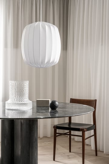 Prisma lamp shade Ø45 cm linen - White - Watt & Veke