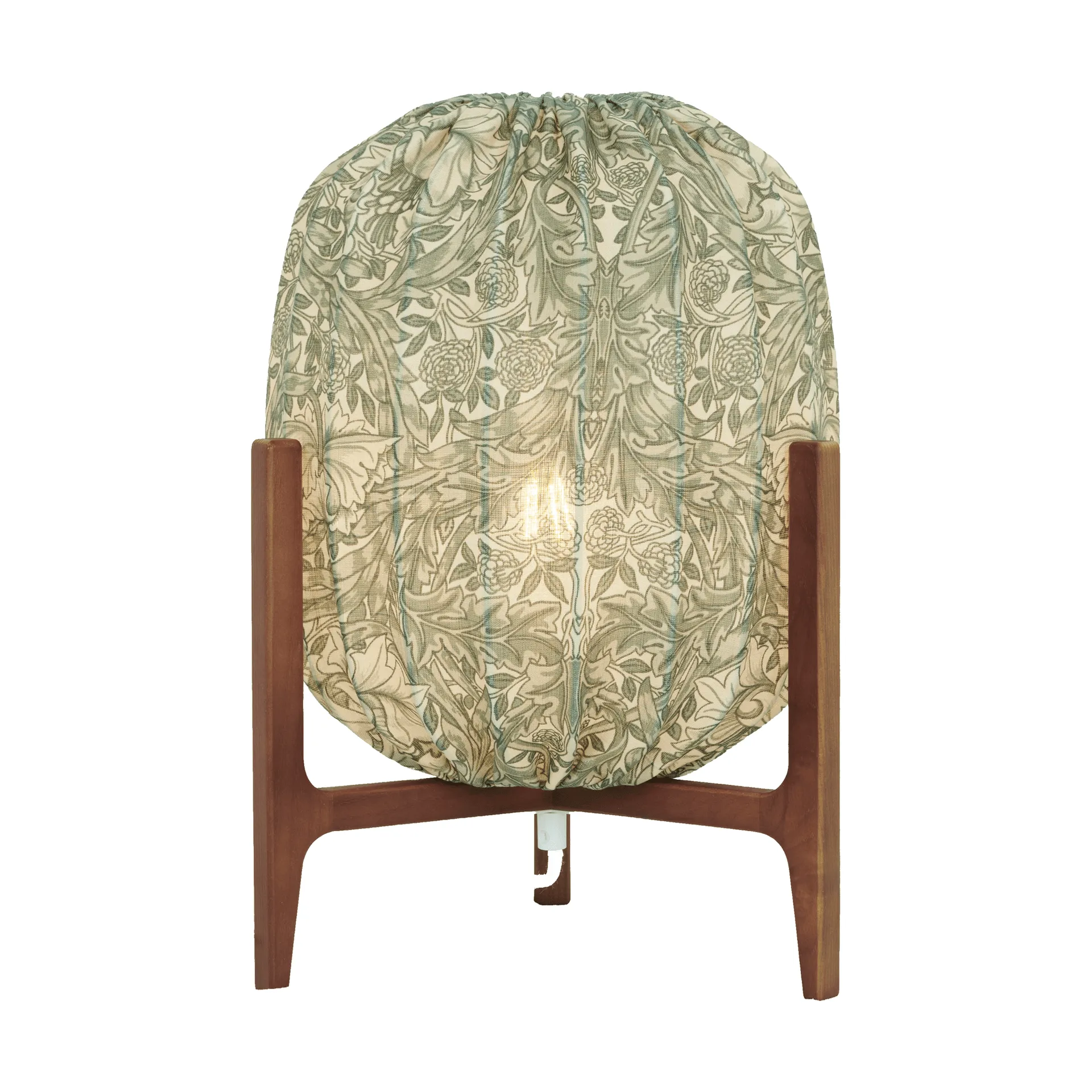 Prisma table lamp, Dark ash-African marigold green, Ø27x42 cm Watt & Veke