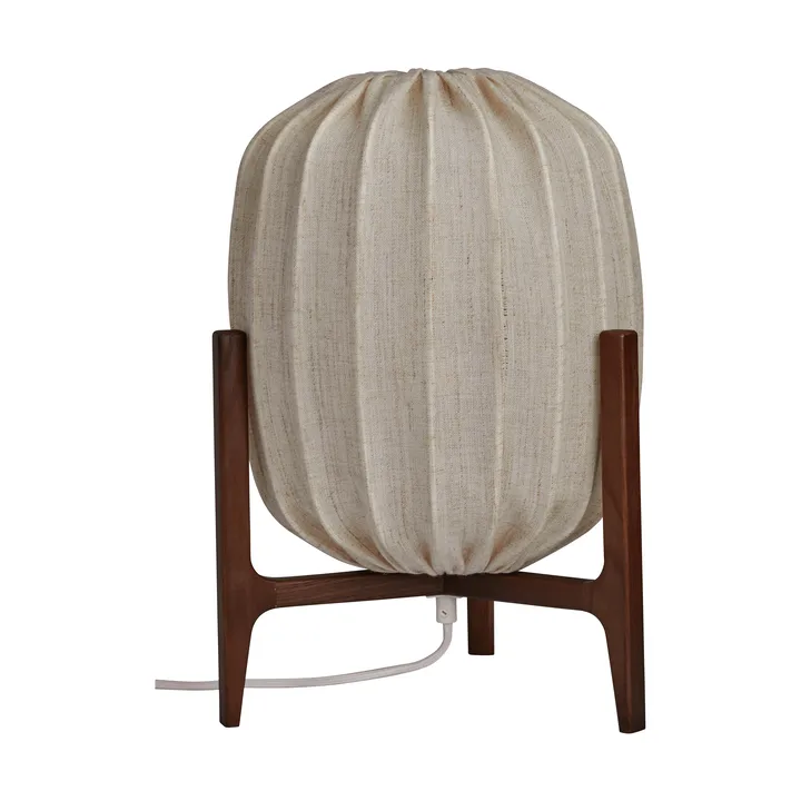 Prisma table lamp - Dark ash-natural, Ø27x42 cm - Watt & Veke