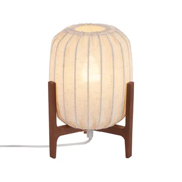 Prisma table lamp - Dark ash-Natural, Mini Ø16x24.3 cm - Watt & Veke