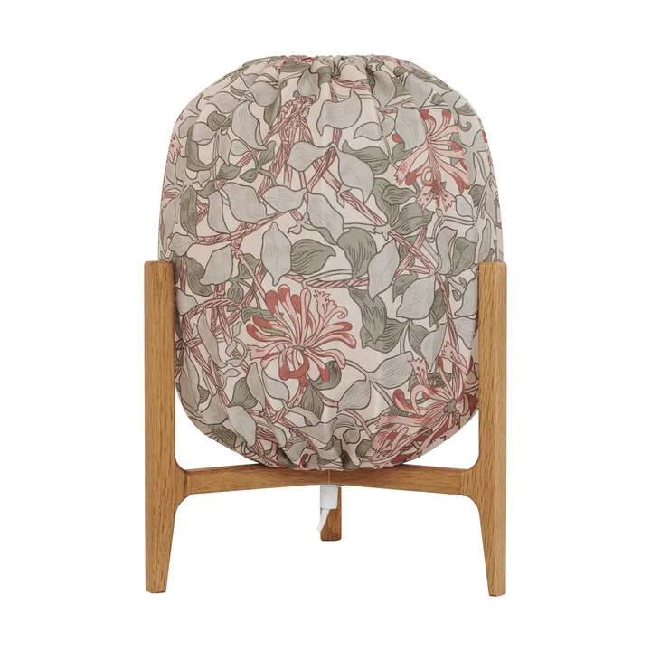Prisma table lamp - Oak-Honeysuckle blush, Ø27x42 cm - Watt & Veke