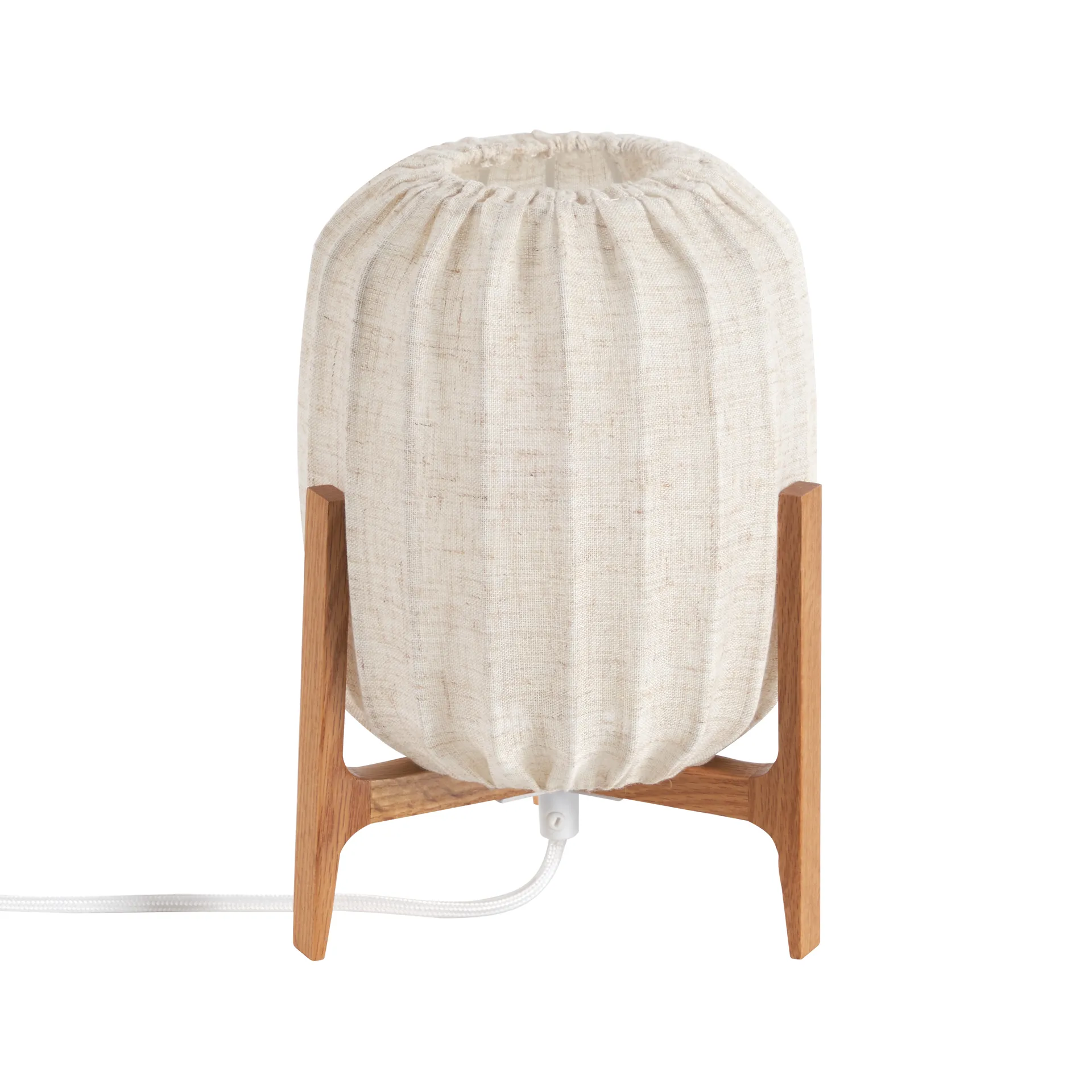 Prisma table lamp, Oak-Natural, Mini Ø16x24.3 cm Watt & Veke