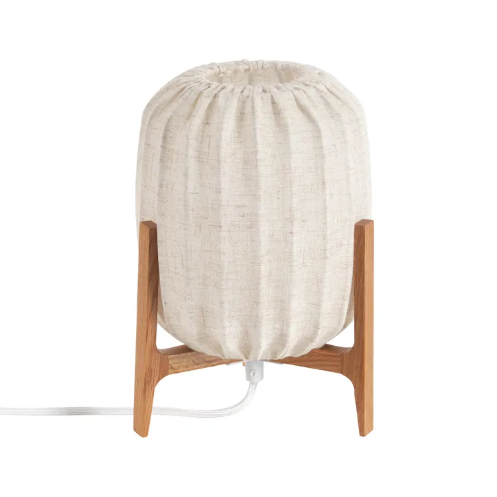 Prisma table lamp - Oak-Natural, Mini Ø16x24.3 cm - Watt & Veke