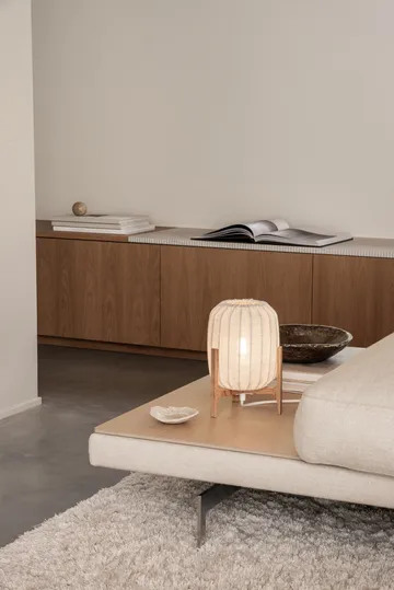 Prisma table lamp - Oak-Natural, Mini Ø16x24.3 cm - Watt & Veke