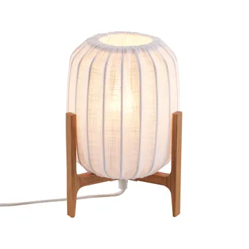 Prisma table lamp - Oak-White, Mini Ø16x24.3 cm - Watt & Veke