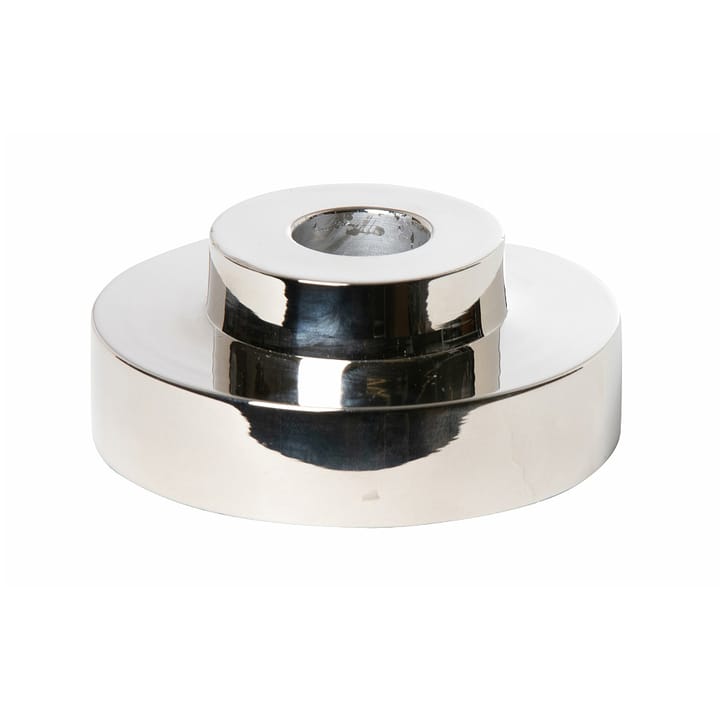 REX candlestick Ø9 cm, smooth chrome Watt & Veke
