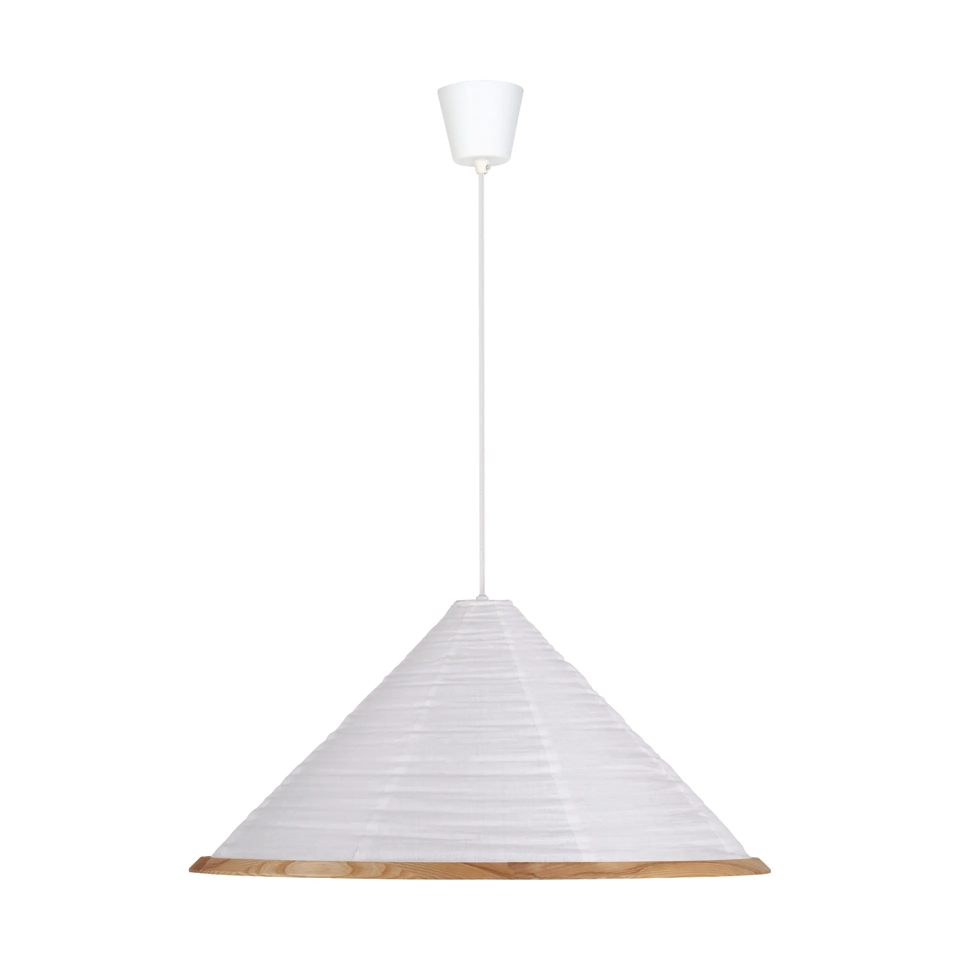 Shiro pendant lamp, White, Ø60x29 cm Watt & Veke