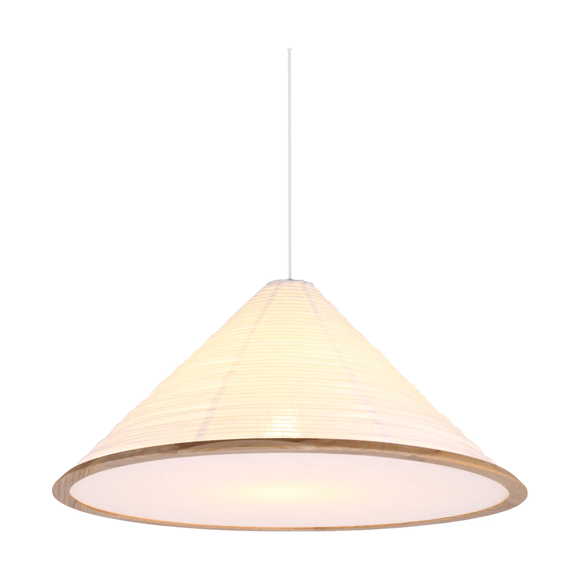 Shiro pendant lamp, White, Ø60x29 cm Watt & Veke