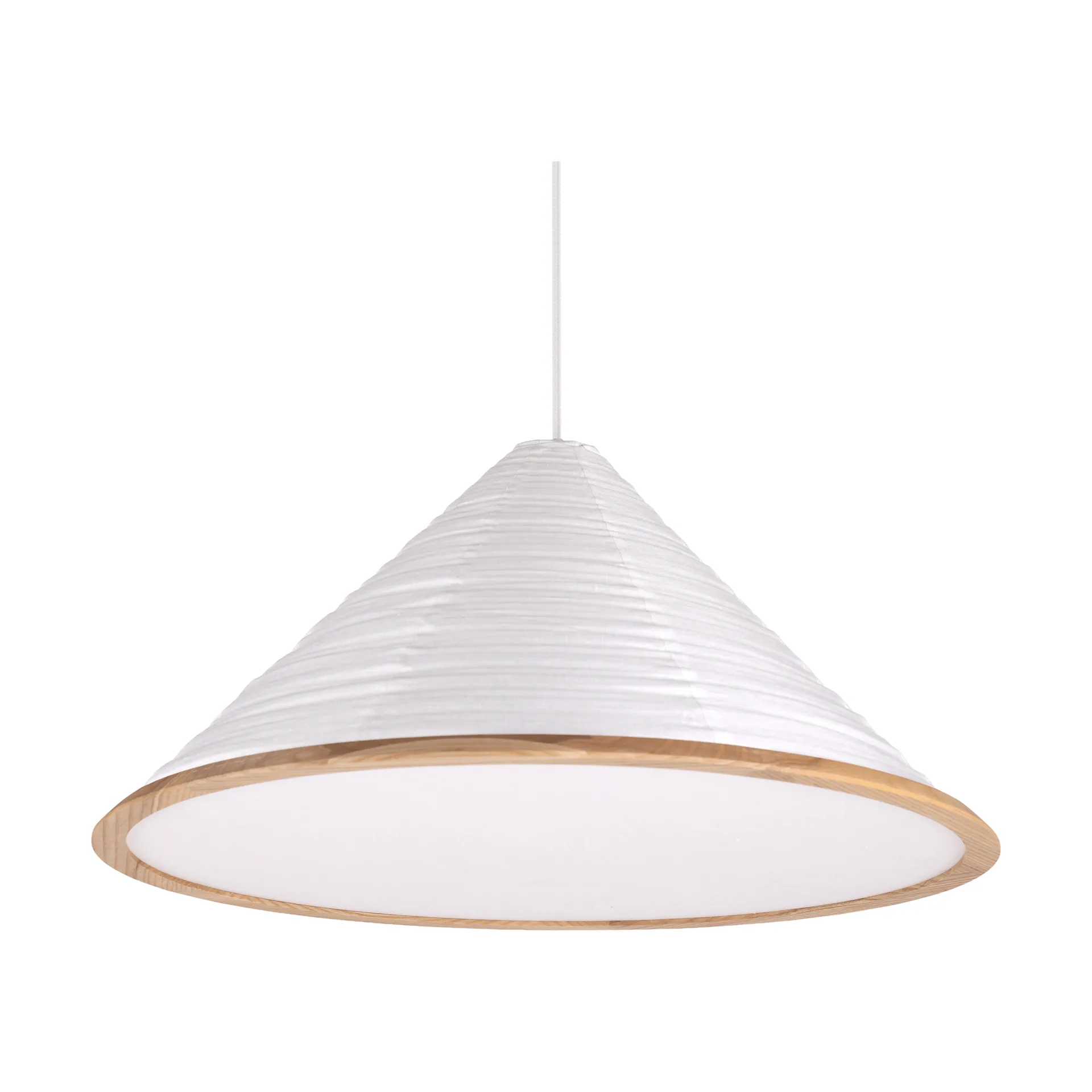 Shiro pendant lamp, White, Ø60x29 cm Watt & Veke