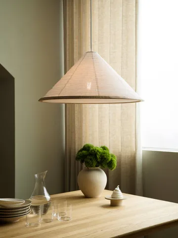 Shiro pendant lamp - White, Ø60x29 cm - Watt & Veke
