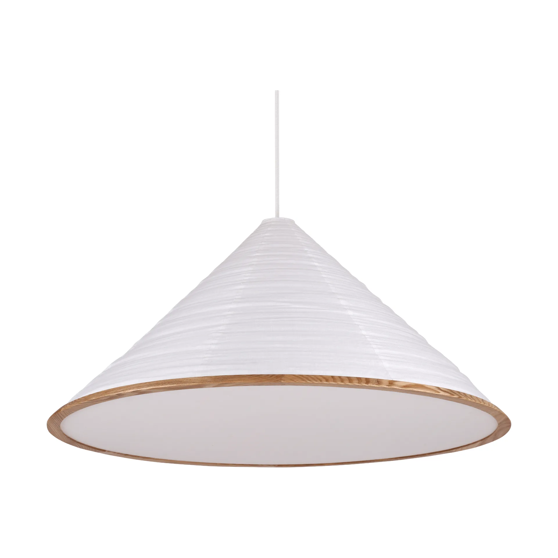 Shiro pendant lamp, White, Ø80x39 cm Watt & Veke