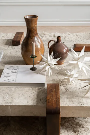 Sputnik advent star Ø15 cm - White - Watt & Veke