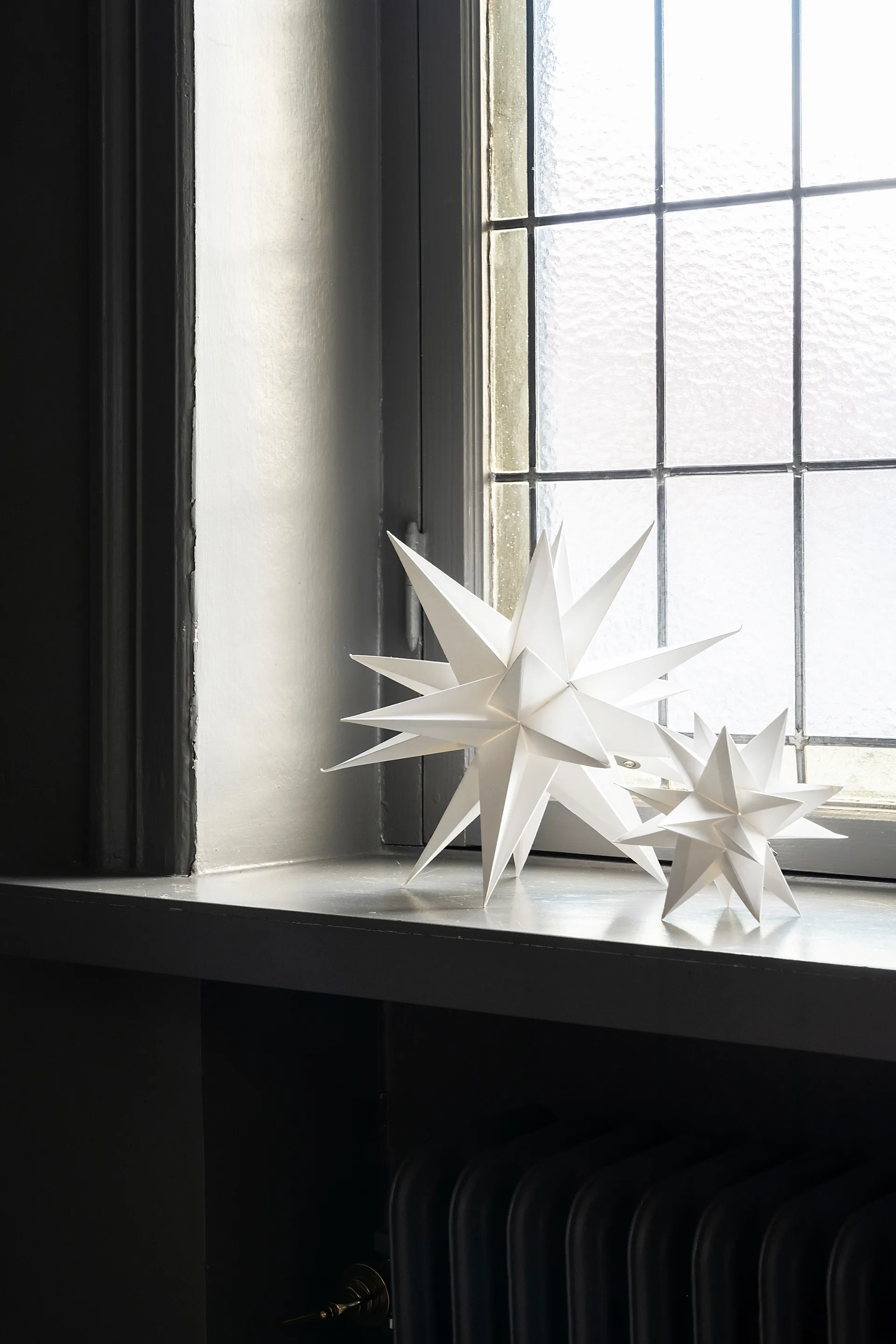 Sputnik advent star Ø15 cm, White Watt & Veke