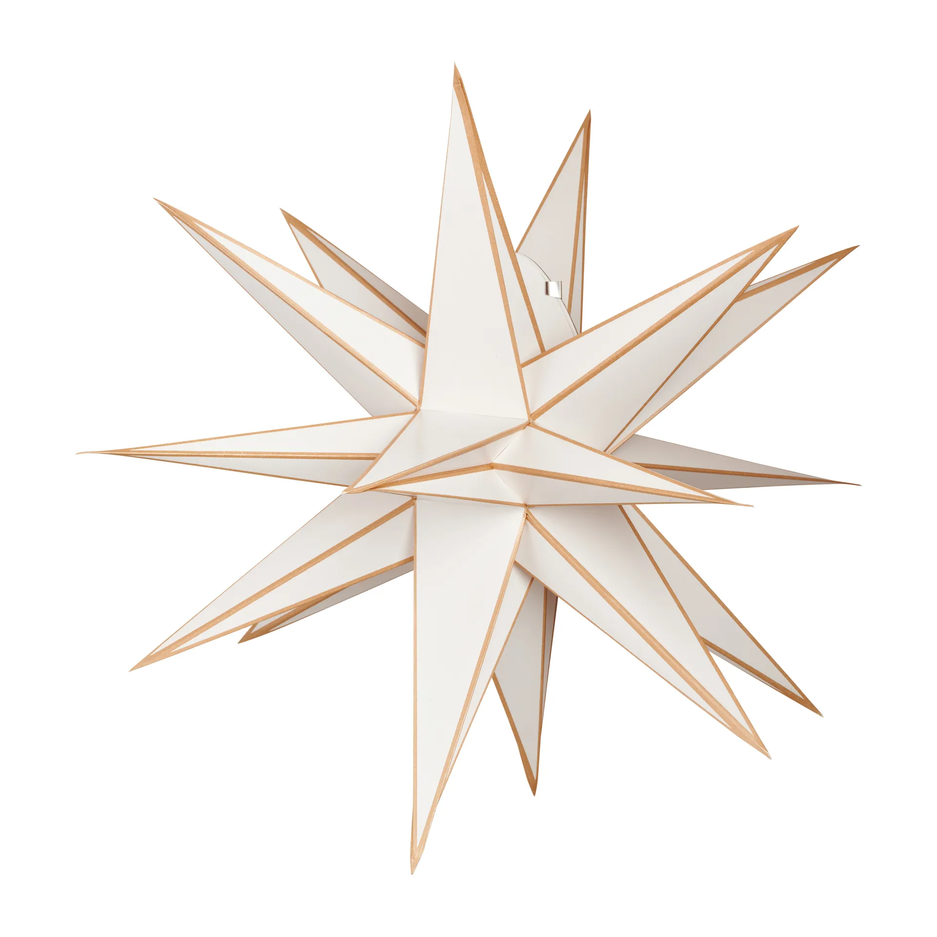 Sputnik advent star Ø60 cm, White-gold Watt & Veke