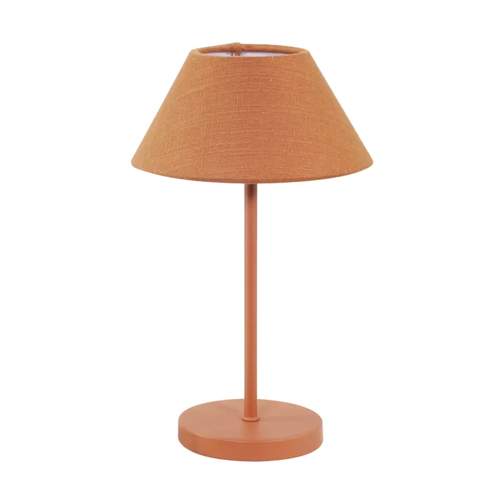 Teya portable table lamp - Terracotta, Ø15x26 cm - Watt & Veke