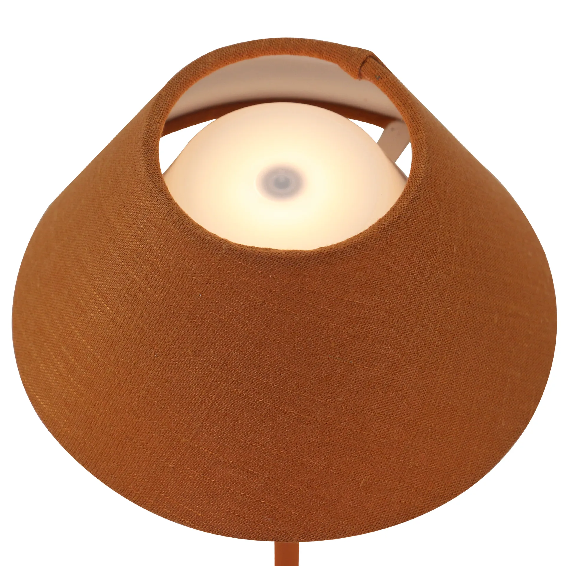 Teya portable table lamp, Terracotta, Ø15x26 cm Watt & Veke