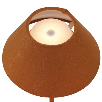 Teya portable table lamp - Terracotta, Ø15x26 cm - Watt & Veke