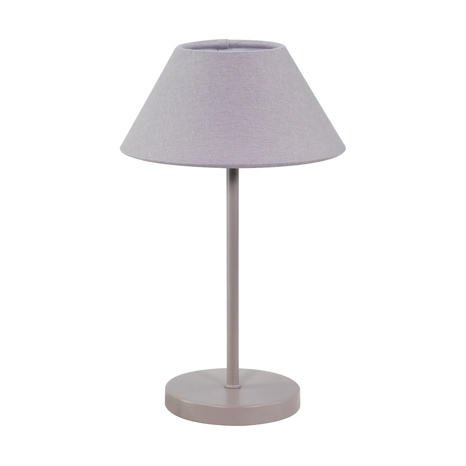 Teya portable table lamp, Warm grey, Ø15x26 cm Watt & Veke