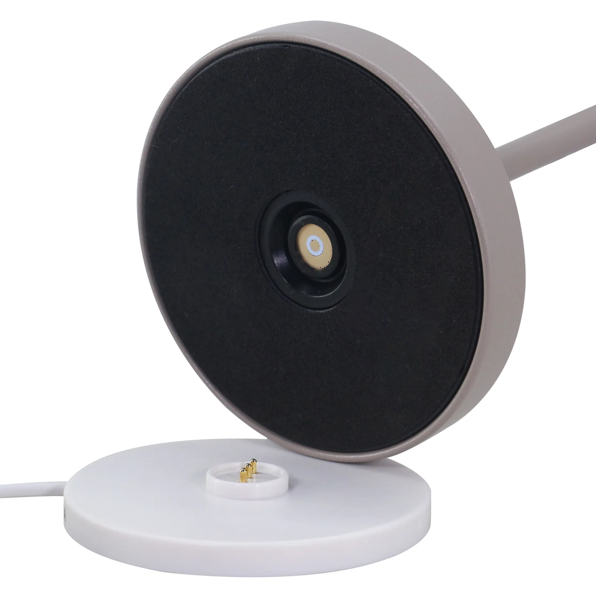 Teya portable table lamp, Warm grey, Ø15x26 cm Watt & Veke