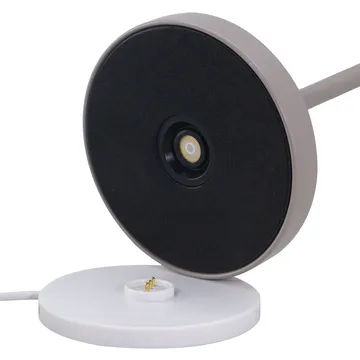 Teya portable table lamp - Warm grey, Ø15x26 cm - Watt & Veke