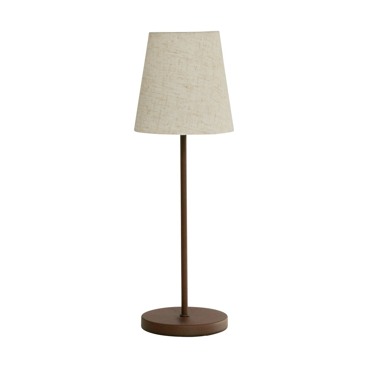 Watt & Veke Tyra table lamp portable Ø14 cm Coffee | Scandinavian Design | Desk & table lamps | Brown