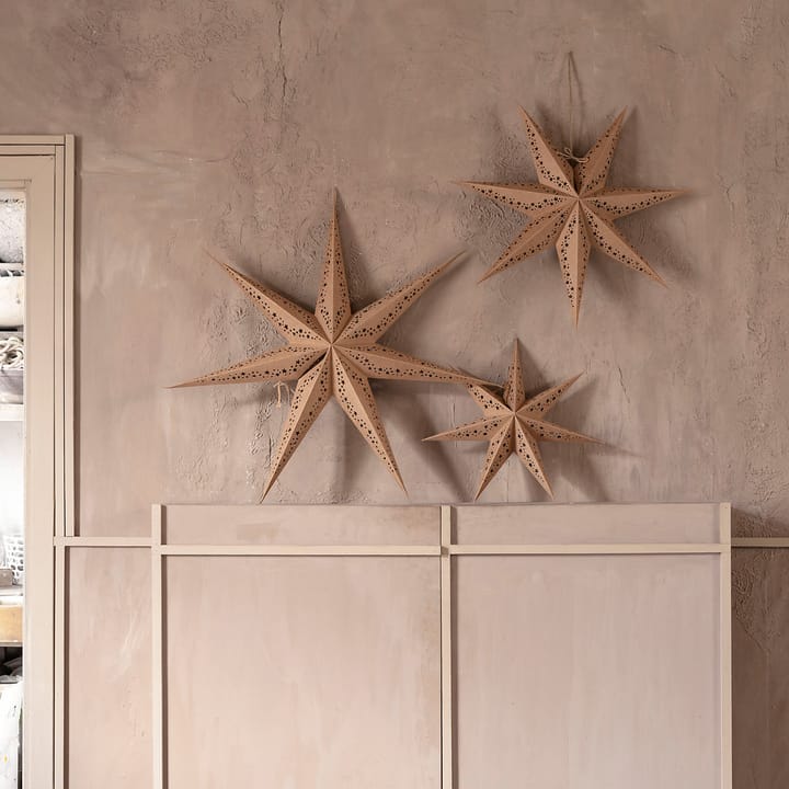Vintergatan advent star 60 cm, nature Watt & Veke