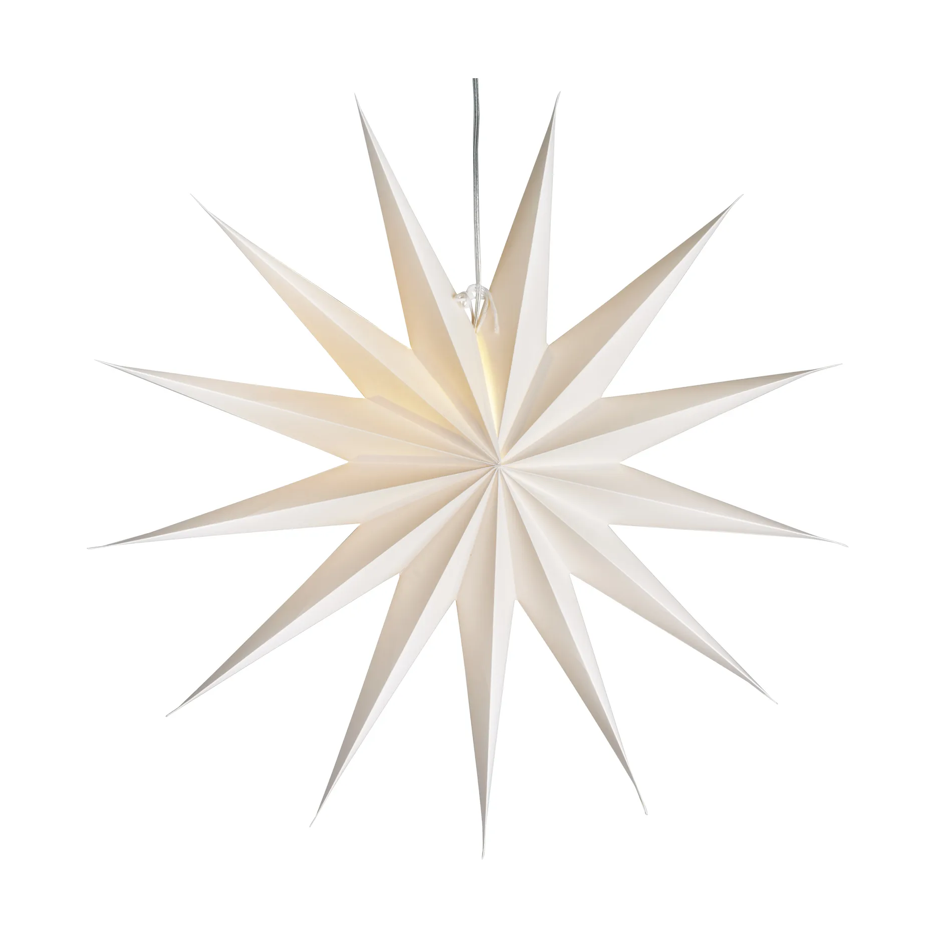 Vivi advent star Ø60 cm, White Watt & Veke
