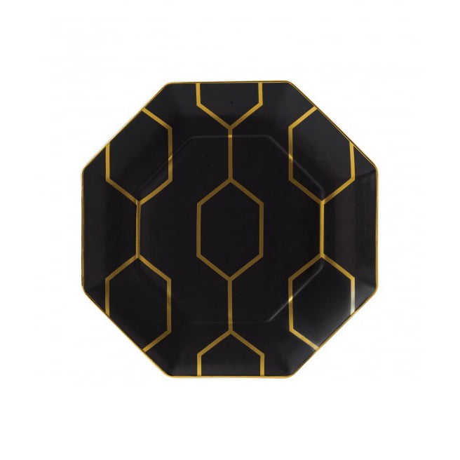 Wedgwood Arris plate o 23 cm accent | Scandinavian Design | Small plates & side plates | Black