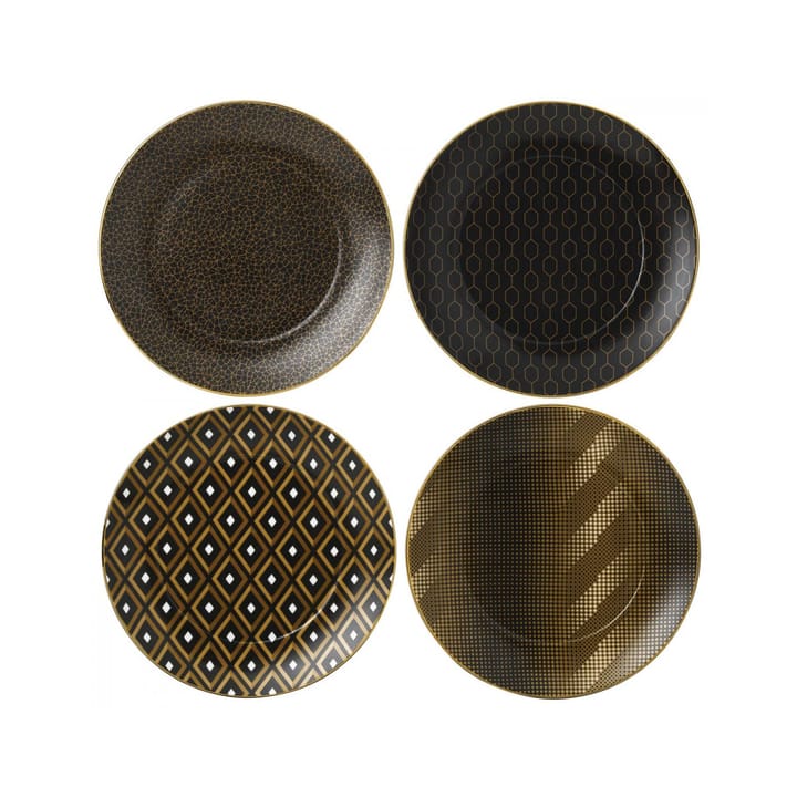 Arris small plate 4-pack - accent - Wedgwood
