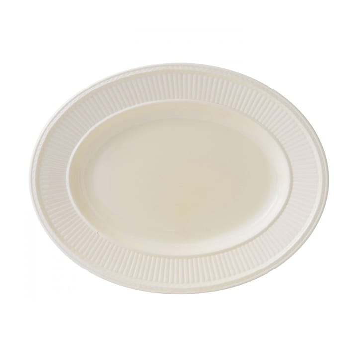 Edme oval serving plate - white - Wedgwood