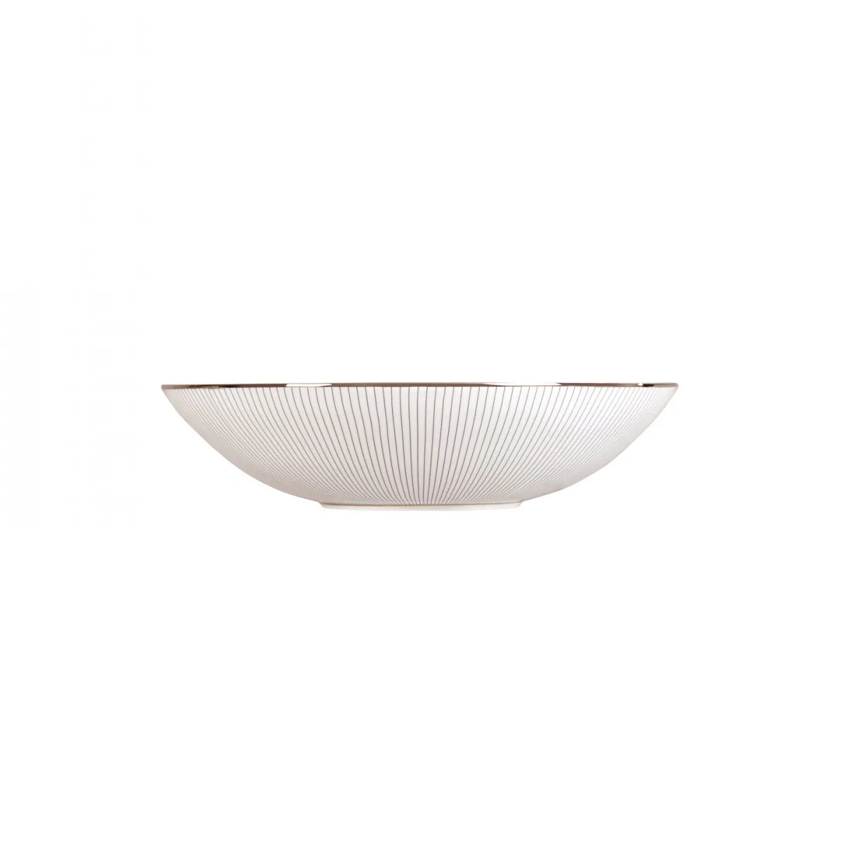 Pinstripe müsli bowl Ø 20 cm, white Wedgwood