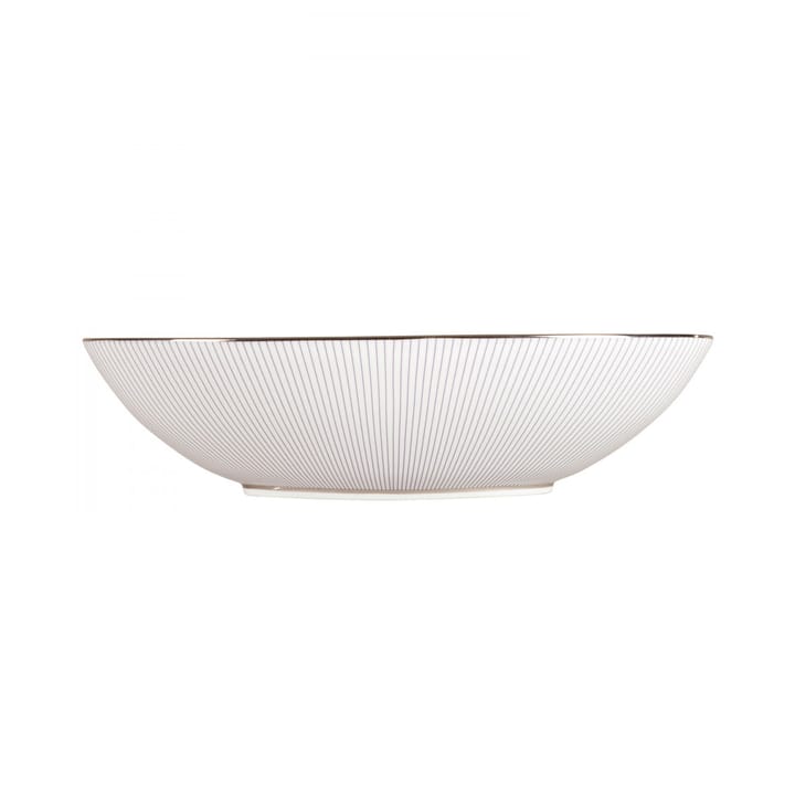 Pinstripe oval serving bowl - 30.5 cm - Wedgwood