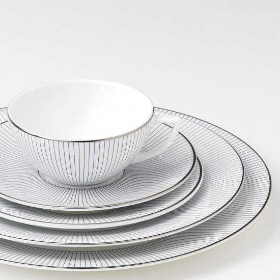 Pinstripe tea cup, small Wedgwood