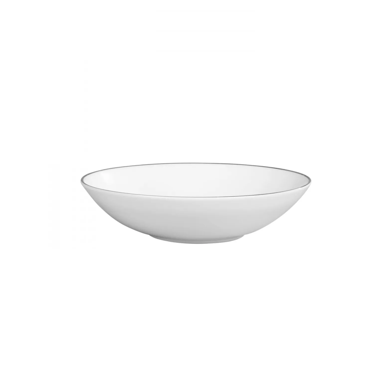 Platinum soup bowl Ø 21. 5 cm, white Wedgwood