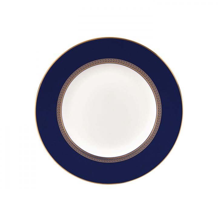 Renaissance Gold plate with blue rim - Ø 20 cm - Wedgwood