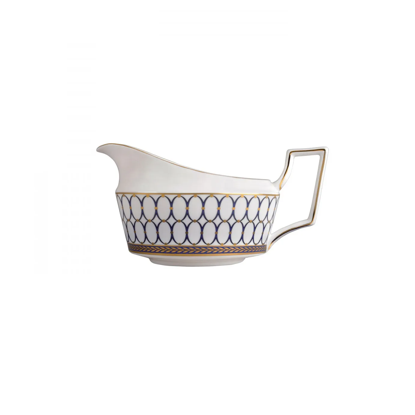 Renaissance Gold sauce boat, white Wedgwood