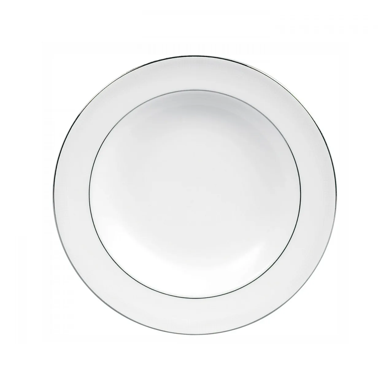 Vera Wang Blanc Sur Blanc deep plate, Ø 23 cm Wedgwood