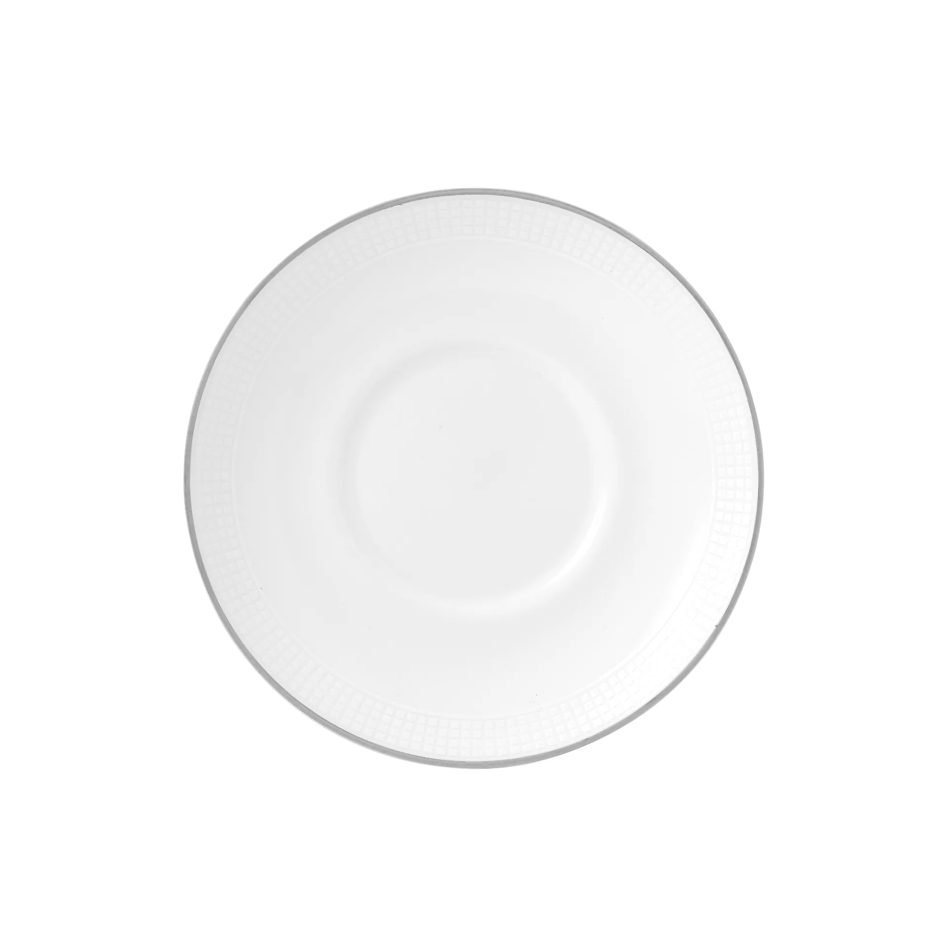 Vera Wang Blanc Sur Blanc espresso saucer, Ø12.5 cm Wedgwood