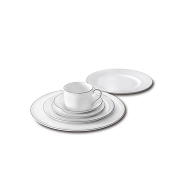 Vera Wang Blanc Sur Blanc espresso saucer - Ø12.5 cm - Wedgwood