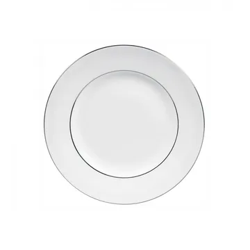Vera Wang Blanc Sur Blanc plate - Ø 20 cm - Wedgwood