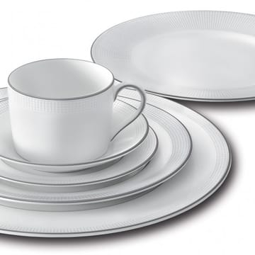Vera Wang Blanc Sur Blanc plate - Ø 20 cm - Wedgwood