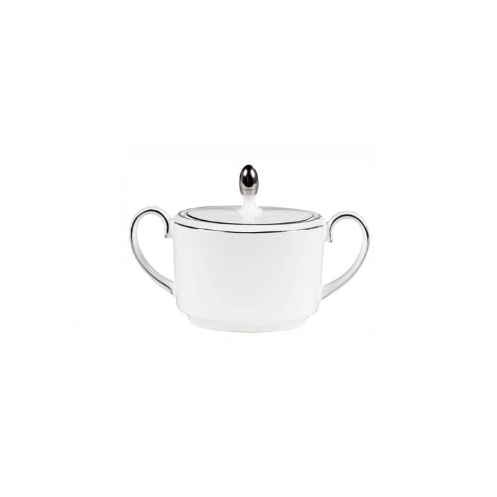 Vera Wang Blanc Sur Blanc sugar bowl - white - Wedgwood