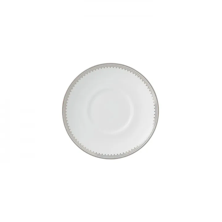Vera Wang Grosgrain saucer to espresso cup - white - Wedgwood