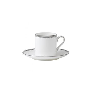 Vera Wang Grosgrain saucer to espresso cup - white - Wedgwood