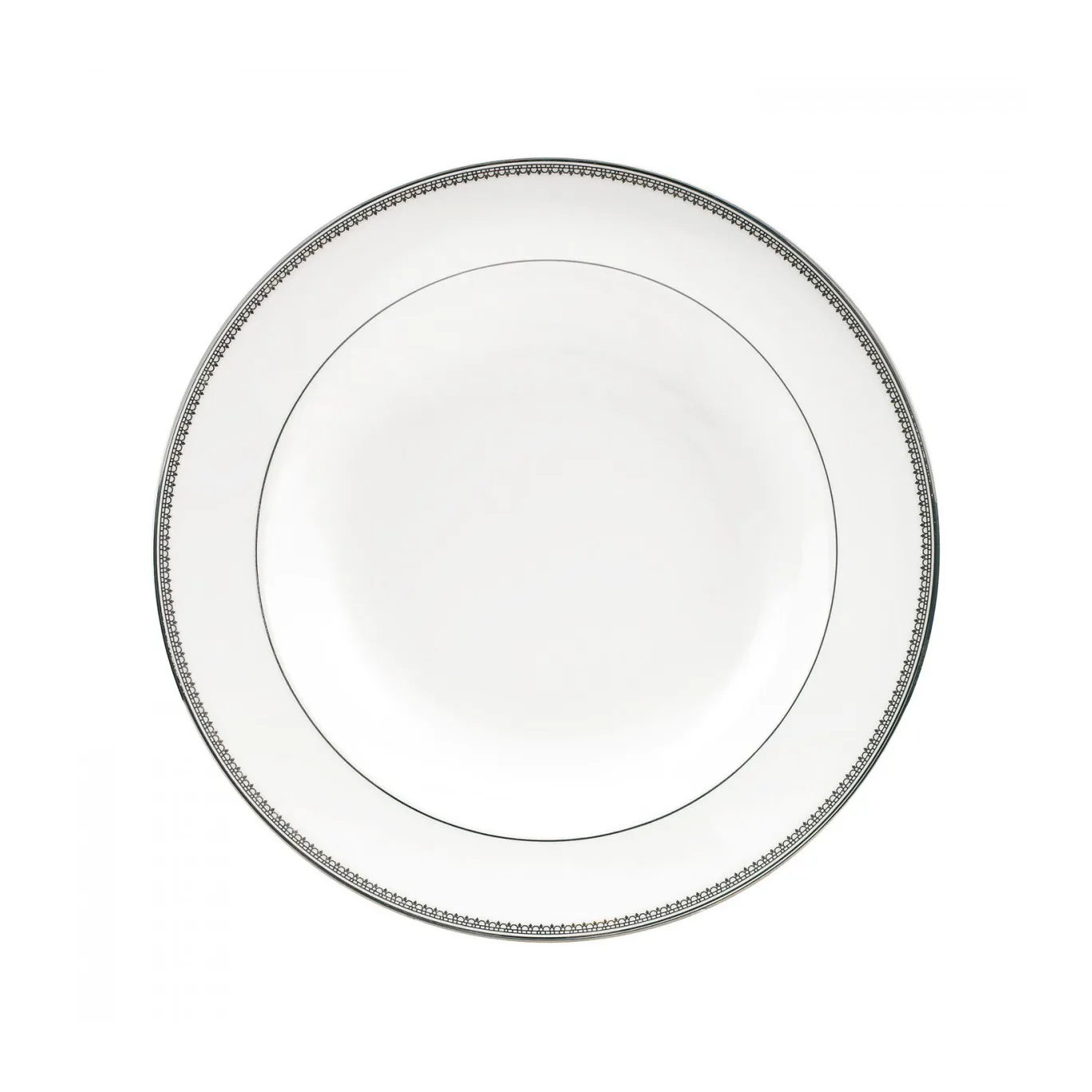 Vera Wang Lace Platinum deep plate, Ø 23 cm Wedgwood