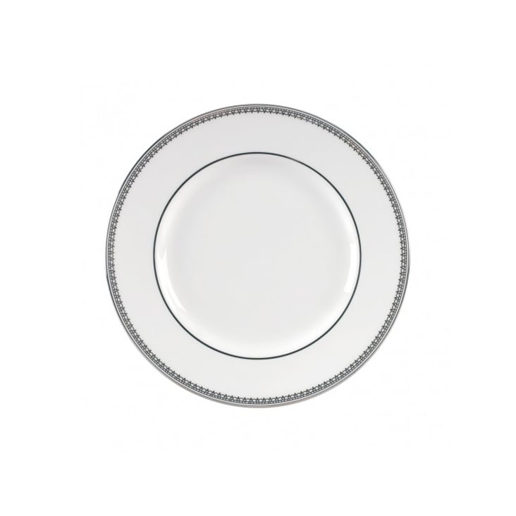 Wedgwood Vera Wang Lace Platinum plate o 15 cm | Scandinavian Design | Small plates & side plates | White